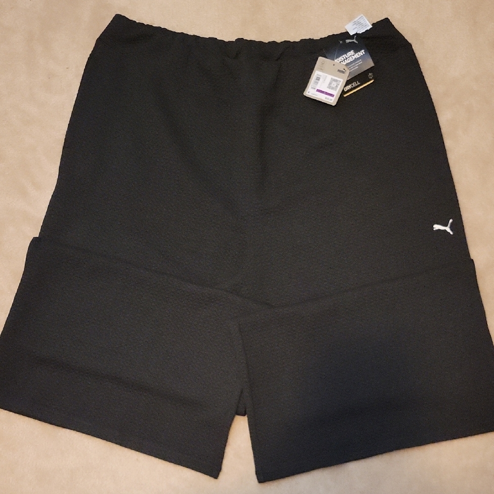 Puma Black Performance Wide Leg Pants NWT